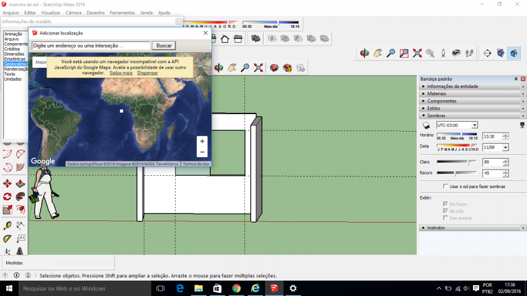 sket geolocalização
