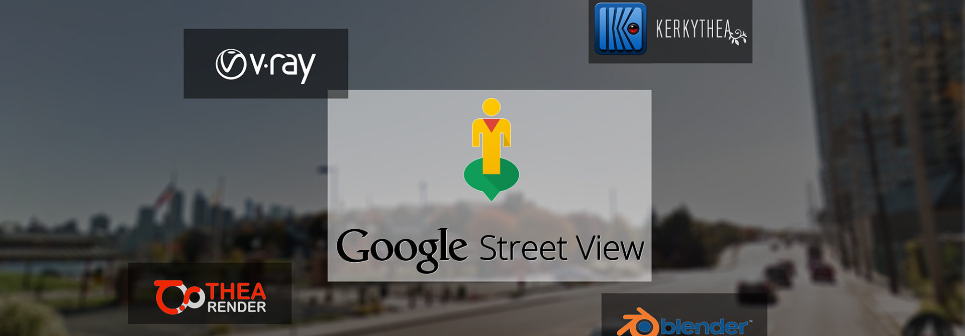 “HDRI” direto do Google Street View